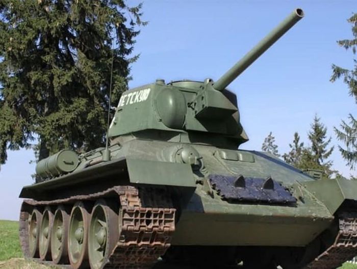 Xe tăng T-34 của Liên Xô. (Ảnh: SL)