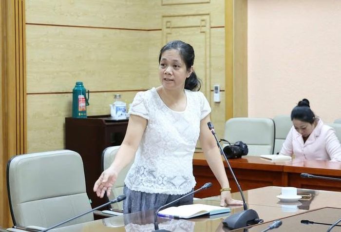 Các đại biểu phát biểu. Ảnh: Trần Minh