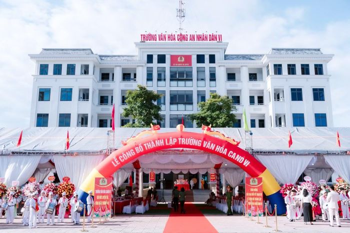 Trường Văn hóa CAND VI được thành lập tại Nghệ An