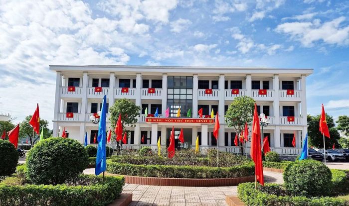 Khu nội trú của các em học sinh Trường Văn hóa CAND VI