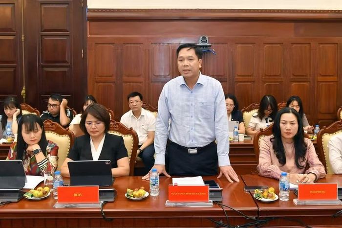 Ông Vương Văn Minh, Phó Tổng giám đốc Ngân hàng Chính sách xã hội