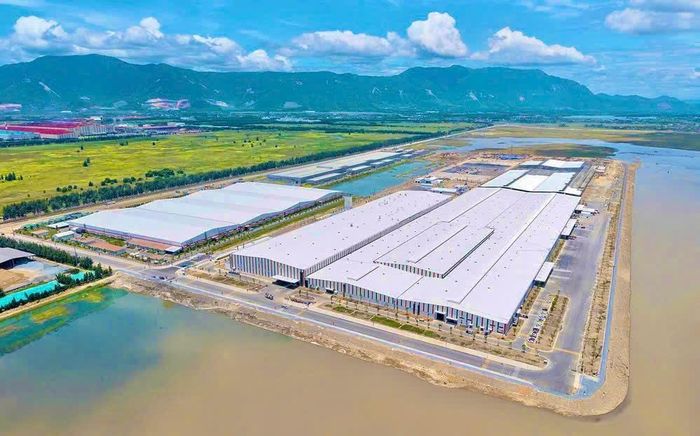  Tổ hợp các dự án của Tập đoàn Vingroup tại Khu kinh tế Vũng Áng. Ảnh: BQL Khu kinh tế tỉnh Hà Tĩnh. 