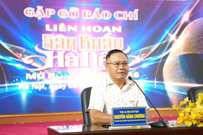 TS. Nhà viết kịch Nguyễn Đăng Chương chia sẻ
