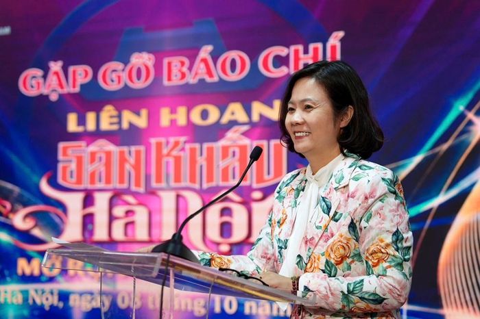 Phó Giám đốc Sở VHTTDL Hà Nội Lê Thị Ánh Mai phát biểu