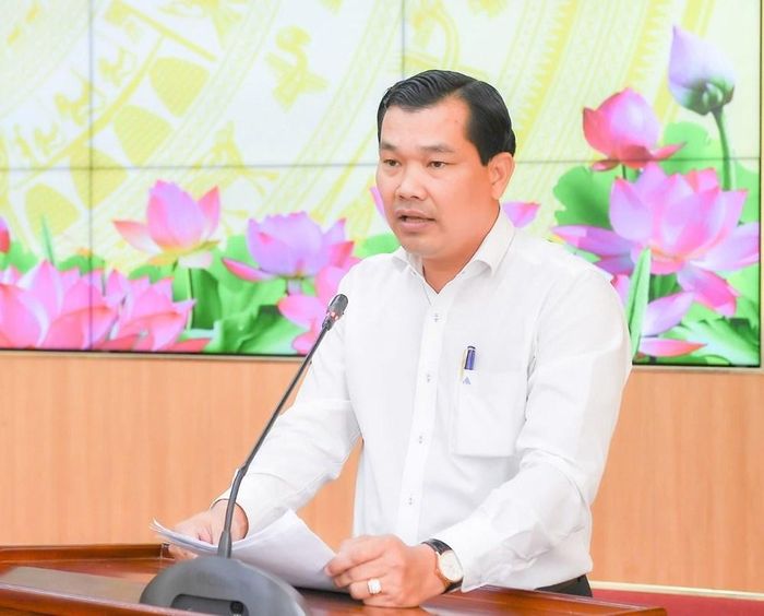 Phó Giám đốc Sở VHTTDL TP. Cần Thơ Lê Minh Tuấn thông tin về Lễ hội Văn hóa sông nước Cần Thơ
