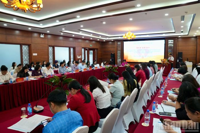 Quang cảnh hội thảo. (Ảnh: QUỐC ĐẠT)