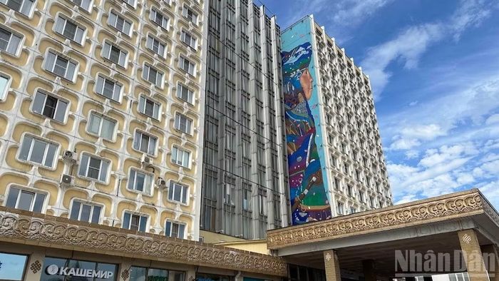Thành phố Ulan-Ude, thủ phủ của Cộng hòa Buryatia. (Ảnh: THÙY VÂN)
