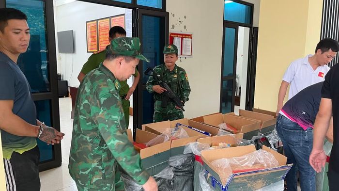 Công tác đấu tranh phòng, chống tội phạm được lực lượng Bộ đội Biên phòng Lào Cai triển khai đồng bộ, hiệu quả. (Ảnh: CÔNG HẢI)