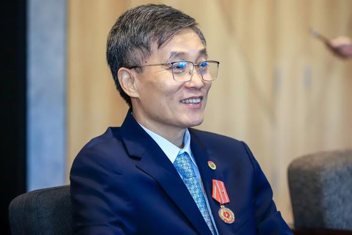 Ông Nguyễn Khánh Ngọc nhấn mạnh, ba khâu đột phá trong nhiệm kỳ mới để dốc trí và sức phụng sự người dân. (Ảnh: HÀ NHUNG)