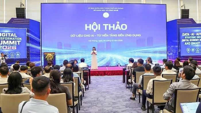 Quang cảnh hội thảo. (Ảnh: XUÂN TRƯỜNG)