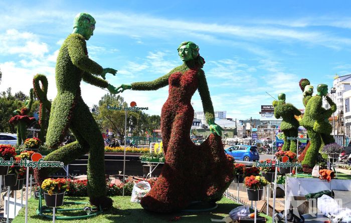  Những không gian hoa tiếp tục là chương trình điểm nhấn của Festival Hoa Đà Lạt lần thứ XI.