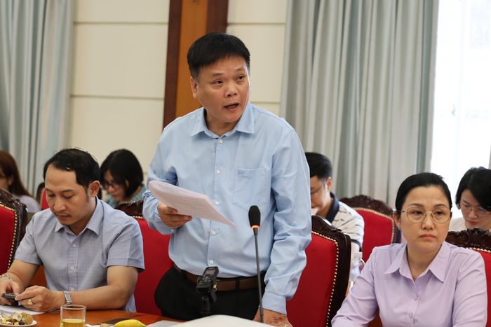  Đại diện Sở Xây dựng TPHCM phát biểu tại hội nghị 