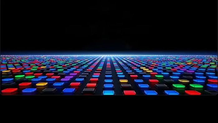 Thay vì sử dụng LED trắng, dòng SmartTV mới của Xiaomi sử dụng chiếu sáng RGB trực tiếp.