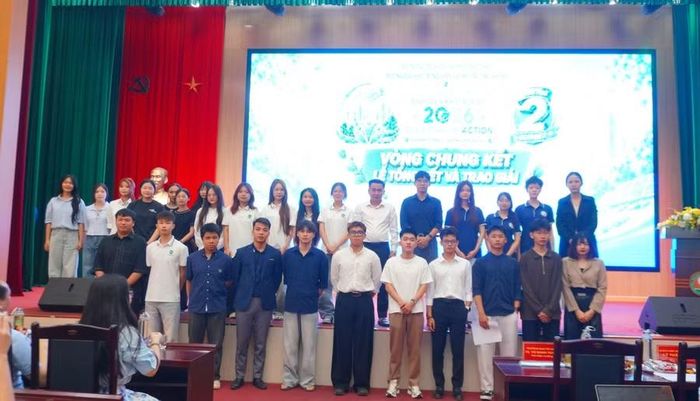 Cuộc thi tạo môi trường để sinh viên phát triển ý tưởng khởi nghiệp gắn với các vấn đề môi trường,