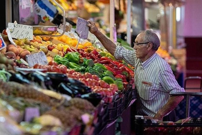 Một chợ thực phẩm Tây Ban Nha. (Nguồn: Bloomberg)