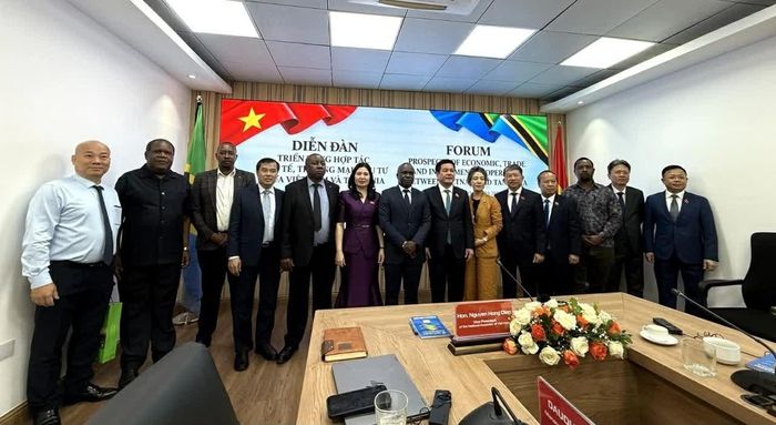 Các đại biểu tham dự Diễn đàn triển vọng hợp tác kinh tế, thương mại, đầu tư giữa Việt Nam và Tanzania. (Nguồn: Đại sứ quán Việt Nam tại Tanzania)