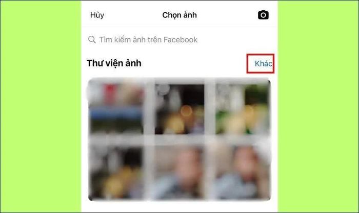 Chọn hình ảnh muốn đặt làm avatar.