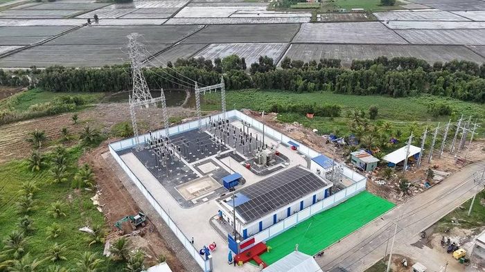 Trạm biến áp 110kV An Hội cấp điện cho hoạt động của Khu công nghiệp Thành Thành Công (tỉnh Tây Ninh).