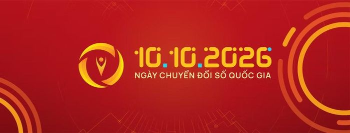 Bộ nhận diện Ngày Chuyển đổi số quốc gia 10.10.2026 - Ảnh: BKHCN.