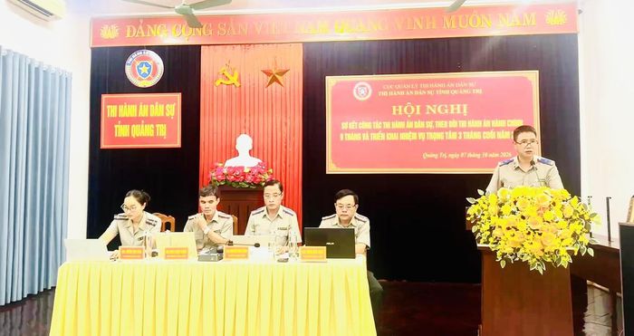 Các đại biểu tập trung đánh giá kết quả công tác THADS 9 tháng năm 2026. (Ảnh: M.T)