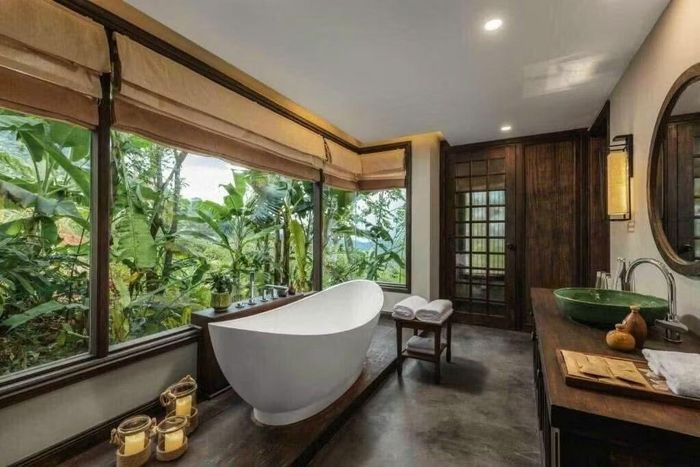 Một sản phẩm của anh Lưu Quang Hà sản xuất được lắp đặt tại công trình. Ảnh: Phú Nguyễn