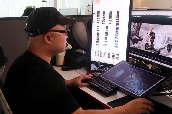 Xưởng phim AI vận hành như phòng thí nghiệm. Ảnh: Reuters.