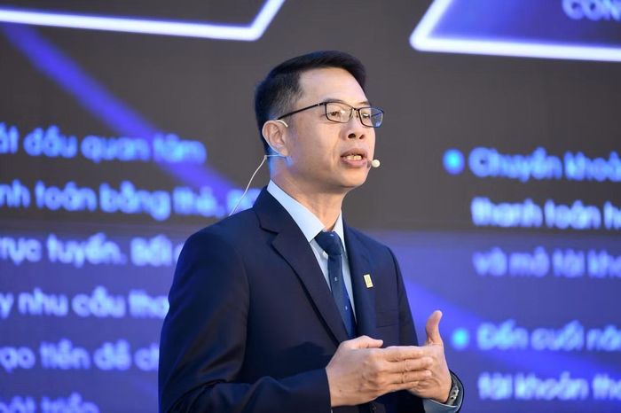  Ông Nguyễn Quang Hưng - Chủ tịch HĐQT NAPAS. Ảnh: Như Ý. 
