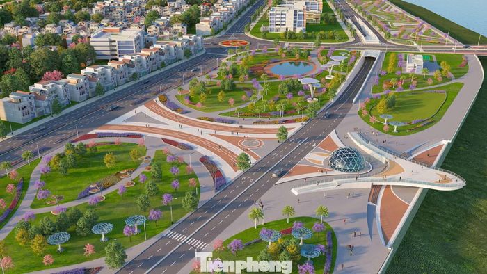 Sau khi hoàn thành, cầu Trà Khúc 1 mới sẽ góp phần tạo điểm nhấn kiến trúc, cảnh quan tại khu vực hai đầu cầu và dọc sông Trà Khúc.