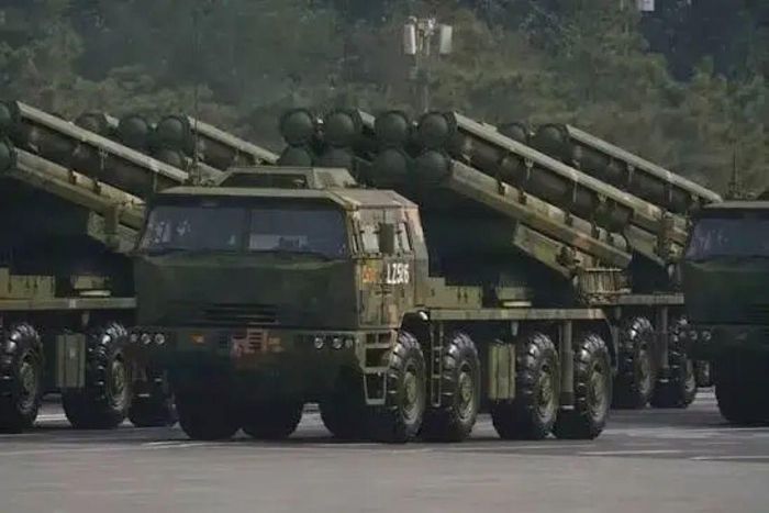Hệ thống pháo phản lực PHL-191. Ảnh: defencesecurityasia.com
