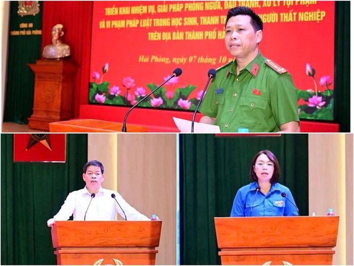  Đại diện các đơn vị tham luận tại Hội nghị.