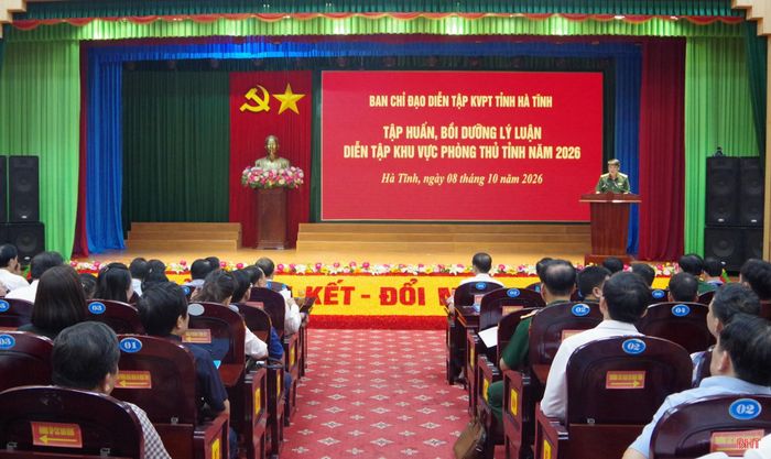 Toàn cảnh hội nghị tập huấn