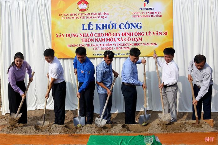 Sau khi khởi công, chính quyền địa phương, Ủy ban MTTQ và các đoàn thể phối hợp với gia đình giám sát chất lượng, tiến độ xây dựng để đảm bảo nhà ở kiên cố, hoàn thành đúng thời hạn. Đồng thời, huy động thêm ngày công, nguồn lực để giúp gia đình hoàn thành nhà ở trước dịp Tết Nguyên đán.