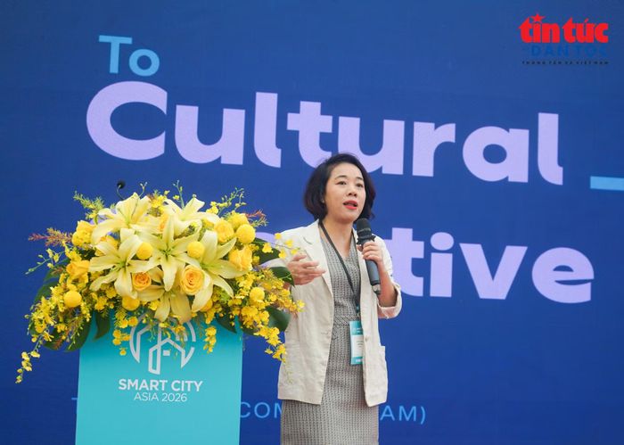 Bà Trần Thị Tám, Giám đốc IPCOM VIETNAM cho rằng, công nghệ đang hỗ trợ ngày càng mạnh mẽ quá trình phát triển và khai thác IP văn hóa.