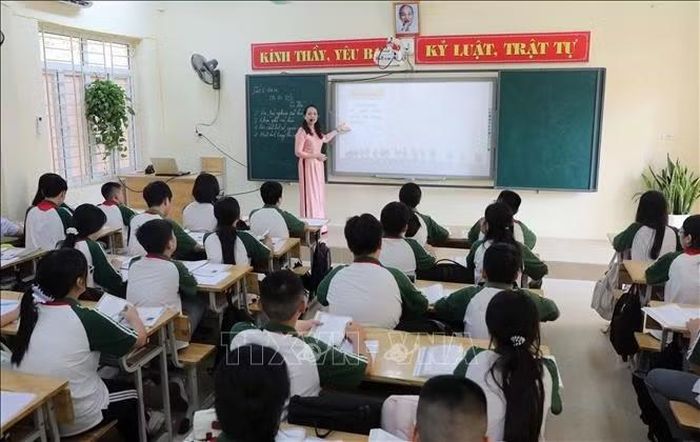 Từ 1.158 cơ sở giáo dục, sau sắp xếp Hưng Yên còn 441 cơ sở, giảm 717 đầu mối, tương đương 61,92%. Ảnh: Thế Duyệt/TTXVN
