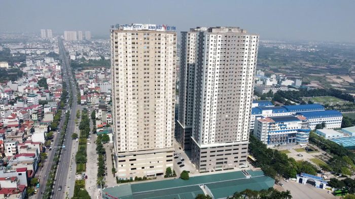 Toàn cảnh dự án New City, nơi gần 300 khách hàng được xác định đã nộp tiền chênh ngoài hợp đồng khi mua, thuê mua nhà ở xã hội.
