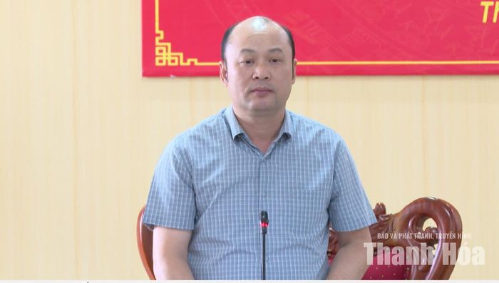 Phó Chủ tịch UBND tỉnh Cao Văn Cường kết luận hội nghị.