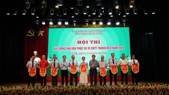  Các thí sinh đạt giải tại Hội thi xây dựng văn hóa phục vụ xe buýt Transerco năm 2026.