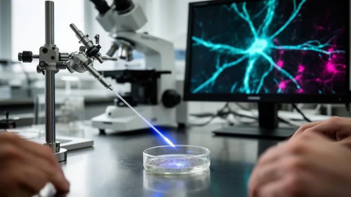 Các kênh ion đóng mở bằng ánh sáng và quang di truyền học tạo nên một nền tảng công nghệ để giải mã và điều khiển các mạch thần kinh. Ảnh: BigGo Finance
