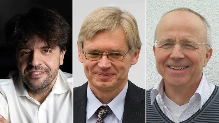 Ba nhà khoa học Karl Deisseroth, Peter Hegemann và Georg Nagel (từ trái qua phải). Ảnh: C&EN