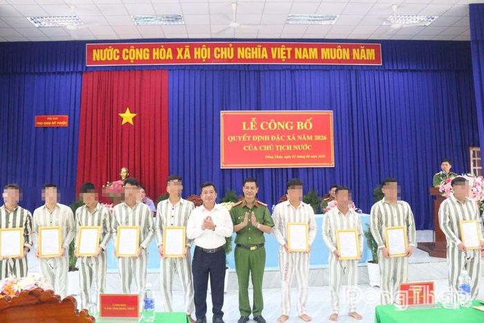 Công bố Quyết định đặc xá của Chủ tịch nước năm 2026.