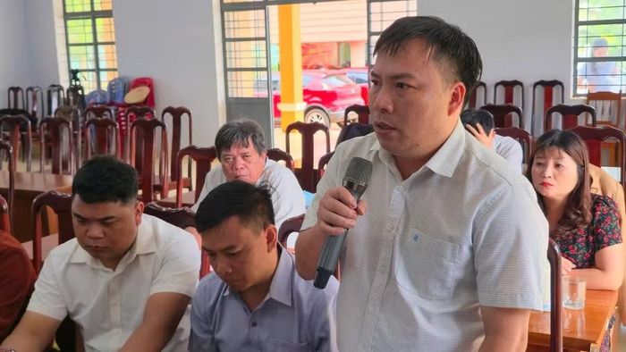  Đại biểu tham gia ý kiến tại hội nghị. Ảnh: Thanh Tịnh 
