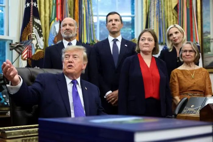 Tổng thống Mỹ Donald Trump.