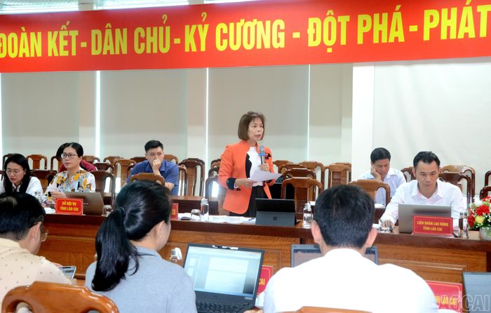 Các đại biểu tham gia góp ý vào các dự án luật.