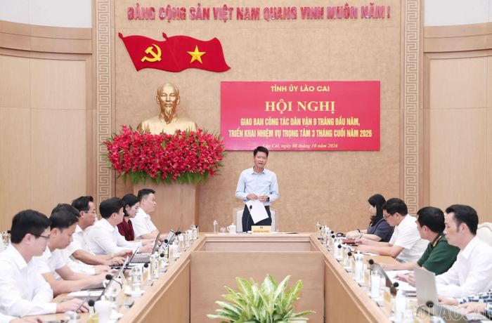 Đồng chí Phó Bí thư Tỉnh uỷ, Chủ tịch Uỷ ban MTTQ Việt Nam tỉnh Nguyễn Thế Phước yêu cầu các cấp ủy, cơ quan, đơn vị tập trung thực hiện tốt các nhiệm vụ trọng tâm trong 3 tháng còn lại năm 2026.