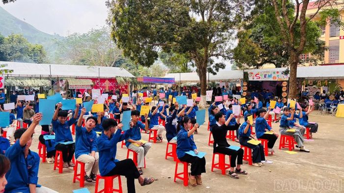 Nhiều hoạt động tuyên truyền sinh động, bổ ích, hấp dẫn được triển khai.