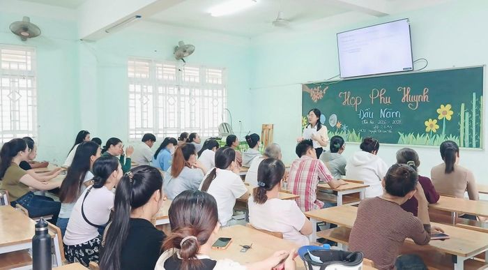 Họp phụ huynh đầu năm