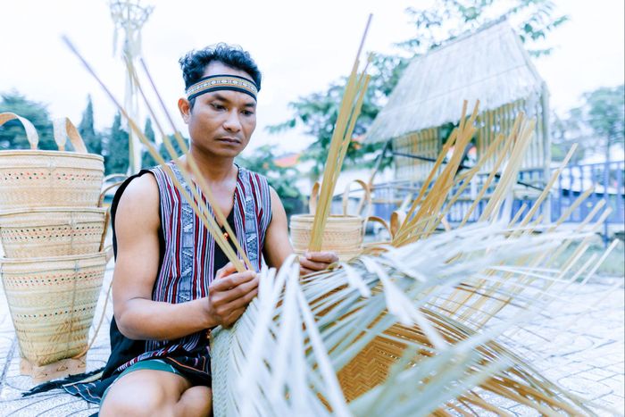 Nghề đan lát ở xã Đồng Kho