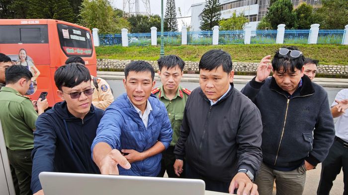 Lực lượng chức năng kiểm tra hệ thống thiết bị