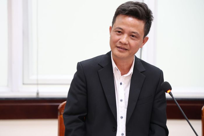 Đại diện Sở Tài chính đóng góp ý kiến