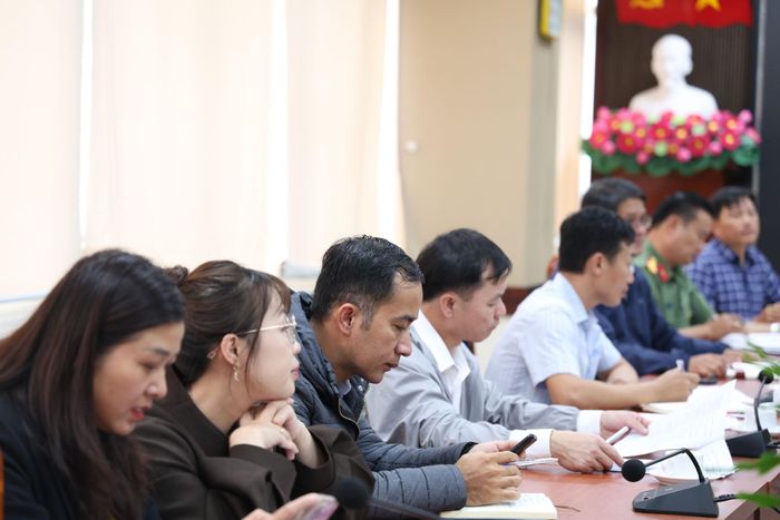 Các sở, ngành, địa phương tham dự cuộc họp thống nhất công tác chuẩn bị